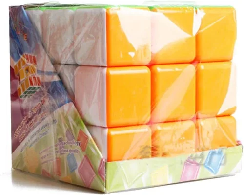 Vista 4 de Super Gran Cubo de Velocidad 3x3, Juego de Acertijo Grande sin Calcomanías 3x3 (7 Pulgadas)