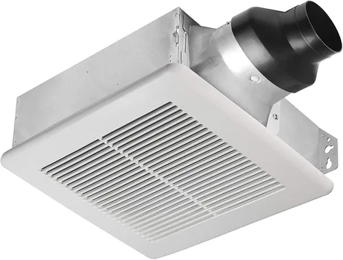 Vista 5 de DELTA ELECTRONICS (AMERICAS) LTD. BreezSlim SLM50 - Ventilador de baño de escape de 50 CFM, color blanco