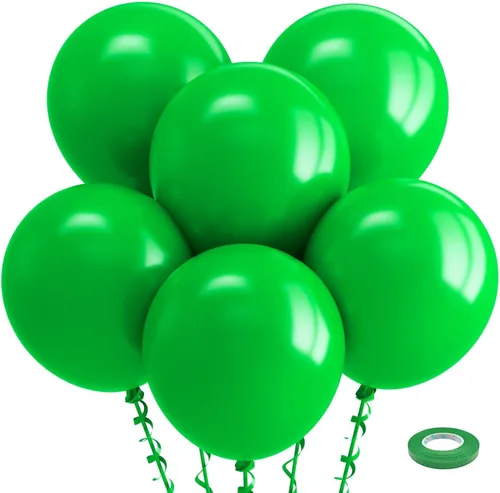Vista 245 de Bezente Paquete de 150 globos de látex mate color burdeos de 5 pulgadas rojo (07-Red-G42)