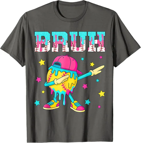 Vista 115 de Baseball Life Style 101 Apparel Youth Drip Baseball Boys Kid Camiseta