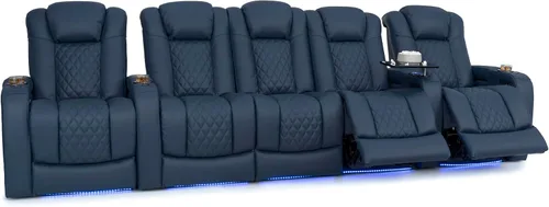 Vista 53 de Seatcraft Virtuoso 365 - Asiento de cine en casa (3 unidades), color ébano