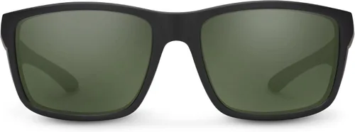 Vista 2 de Suncloud Mayor, lentes de sol polarizados – 100% protección contra rayos UV – Ajuste cómodo, diseño moderno – para hombres y mujeres – Negro +