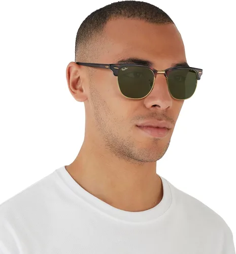 Vista 6 de Ray-Ban RB3016F Clubmaster - Gafas de sol cuadradas con ajuste de puente bajo