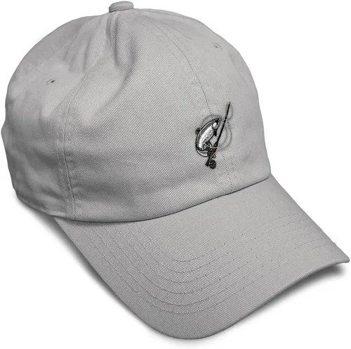 Vista 18 de Sombrero de béisbol suave personalizado bordado papá sombrero pesca con mosca D bordado hombres y señoras gorra de béisbol algodón