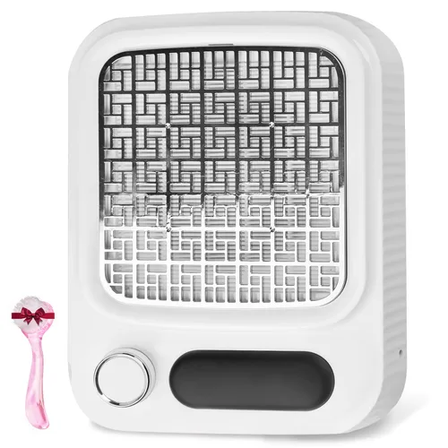 Vista 19 de CoFashion - Colector de polvo de uñas para uñas acrílicas, máquina de vacío, 80W, aspiradora eléctrica ajustable, filtro de uñas para manicura