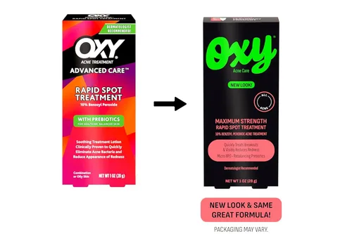 Vista 6 de Oxy Crema limpiadora de tratamiento de manchas de máxima fuga, 0.65 onzas (paquete de 3)