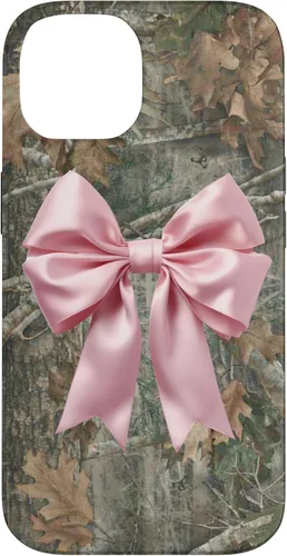 Vista 4 de Camo Pink Bow Case for iPhone 17