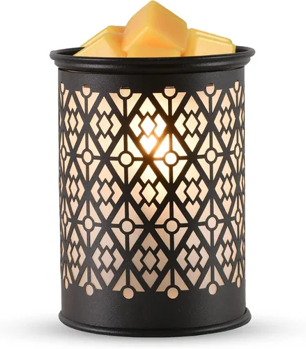 Vista 11 de kobodon Calentador de cera de metal, calentador de cera derretida, quemador de cera para velas, calentador de cera eléctrica para derretir velas