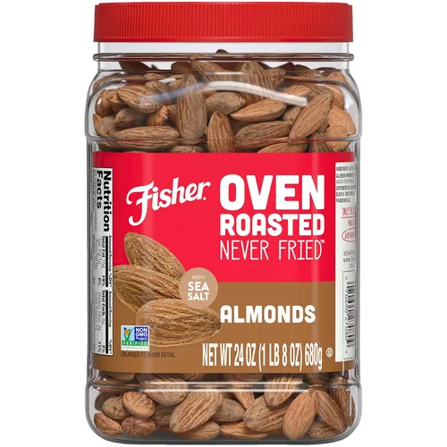 Vista 14 de FISHER Oven Roasted Never Fried - Mezcla de frutos secos asados al horno, nunca fritos Pack Of 1, Healthy Snacks For Adults, No Added Oil, No