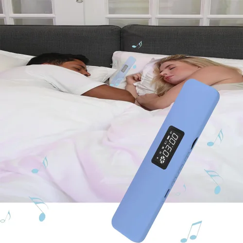 Vista 11 de Sleepbar - Altavoz debajo de la almohada, máquina de ruido blanco, mini altavoz portátil para dormir para viajes (negro)