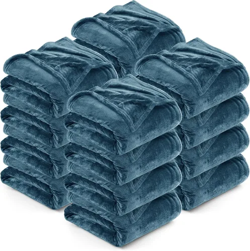 Vista 86 de Utopia Bedding - Manta de vellón de lujo, mullida, antiestática; manta de suave microfibra de 8.8 oz/yd² (300 g/m²) para sofá y cama; tamaño Gris