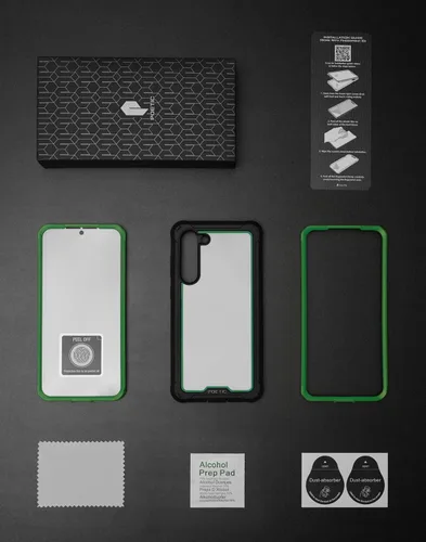 Vista 6 de Poetic Guardian - Funda para S23 5G de 6.2 pulgadas (2023) [prueba de caídas de grado militar de 20 pies], protector de pantalla integrado que
