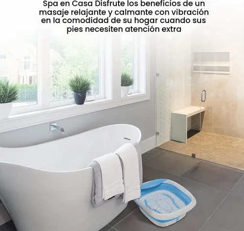 Vista 4 de Spa para pies plegable con calor de HoMedics, talla única , none, 1, 1