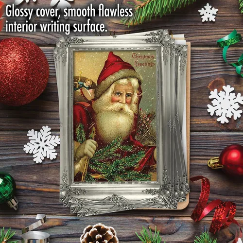 Vista 3 de The Best Card Company Paquete de 12 tarjetas de felicitación de Navidad con sobres, vacaciones de humor para hombres y mujeres