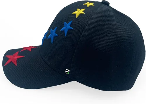 Vista 4 de Zelvox - Gorra de béisbol clásica venezolana unisex ajustable con pico sándwich Gorras de Venezuela 7 38