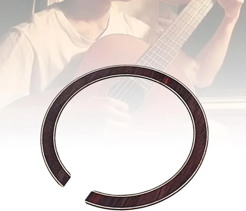 Vista 9 de Healifty - Tiras curvadas para guitarra acústica de 5.21 pulgadas, incrustaciones de madera laminada para accesorios populares y clásicos