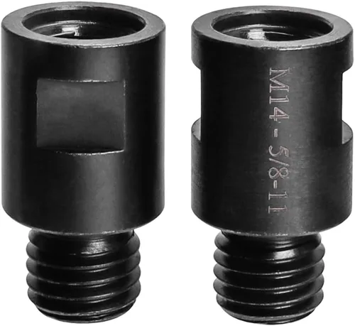 Vista 5 de Wolfride Adaptador de accesorio para amoladora angular M14 a 5/8"-11 M14 hembra a adaptador macho 5/8-11 (2 piezas)