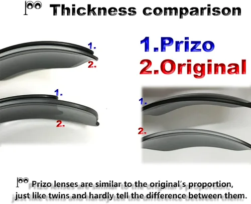 Vista 6 de Lentes polarizadas de repuesto para gafas de sol Oakley Sutro Lite OO9463 - MultiOptions