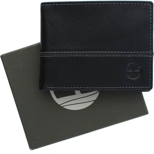 Vista 34 de Timberland Men's Leather Passcase Bifold Wallet Hybrid