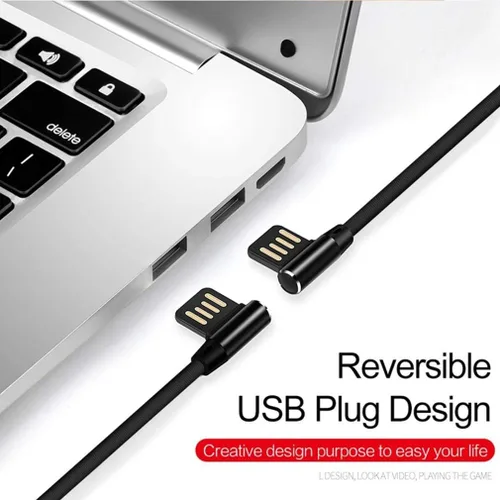 Vista 5 de Cable USB de ángulo de 6 pies compatible con Amazon Kindle Fire HDX 8.9 (versión 2013), 7 (versión 2013), HD 7 (versión 2013), HD 8.9 (versión 2012)