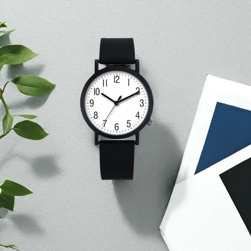 Vista 2 de NUOVO Women's Silicone Sports Watch - Waterproof Classic Analog Display