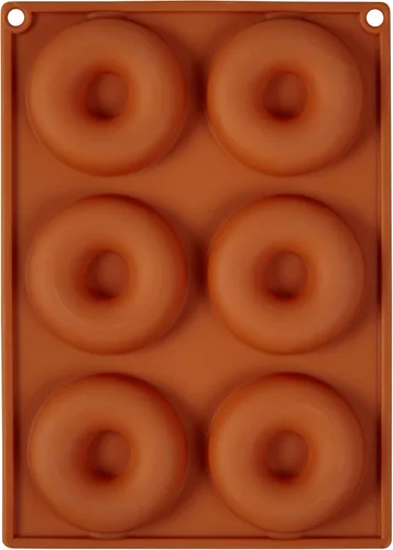 Vista 2 de Wilton Bandejas para Donas de Silicona Antiadherente de Grado Alimenticio, Bandejas para Hornear, Juego de 2
