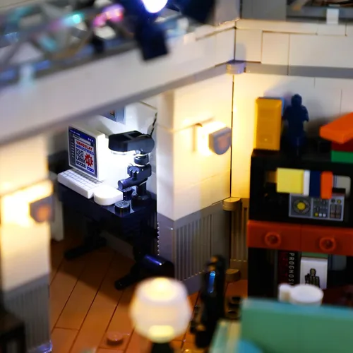 Vista 4 de BRIKSMAX Kit de iluminación LED para Seinfeld - Compatible con el modelo de bloques de construcción Lego 21328 - No incluye el juego de Lego