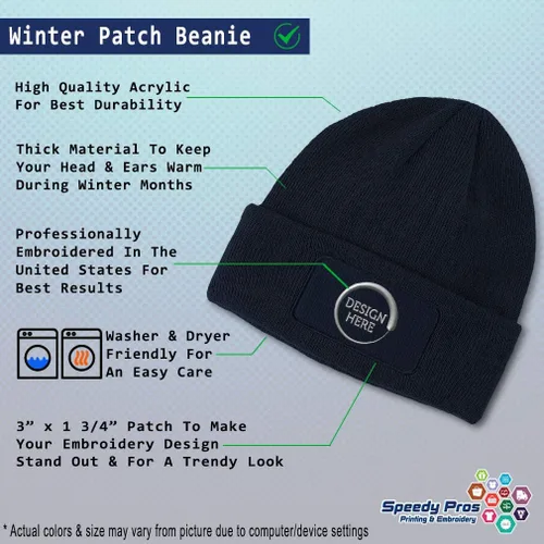 Vista 14 de Custom Patch Beanie 2Nd Class Petty Officer - Parche de acrílico