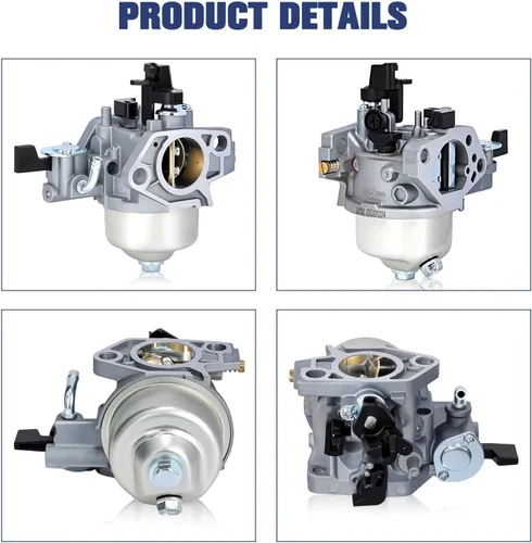 Vista 9 de Powtol Carburador GX390 13HP para motores Honda GX 390 Lavadora a presión Reemplazar 16100-ZF6-V01 16100-Z5T-901 con filtro de aire 17210-ZE3-505