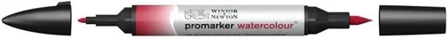 Vista 2 de Winsor & Newton ProMarker - Marcador de acuarela, tono carmesí Alizarin