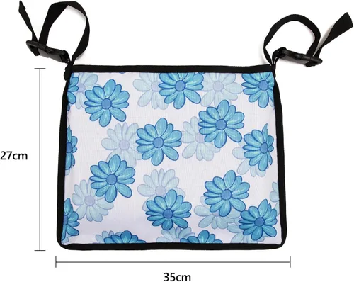 Vista 3 de Foley - Fundas para bolsas de catéter para sillas de ruedas, soporte para bolsa de catéter con bolsillo de almacenamiento, fundas para bolsas