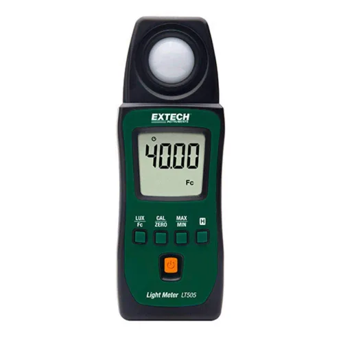 Vista 3 de Extech 407026 Medidor de luz resistente con interfaz de PC grande