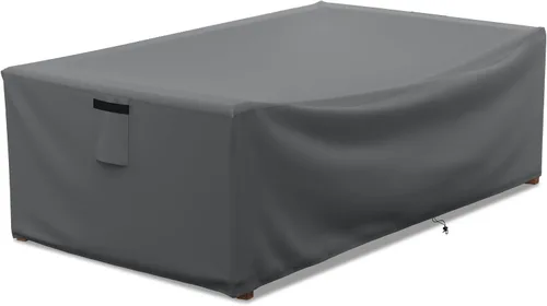 Vista 13 de Cubiertas para muebles de patio STARTWO impermeables, resistentes a los rayos UV, resistentes a los desgarros, resistentes para 7-12 asientos