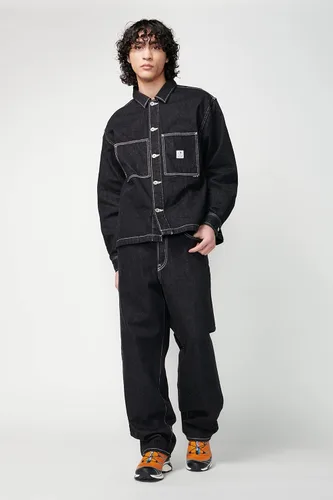 Vista 7 de Not So Ape Chaqueta vaquera con cuello, unisex para todo género, fabricada en Japón