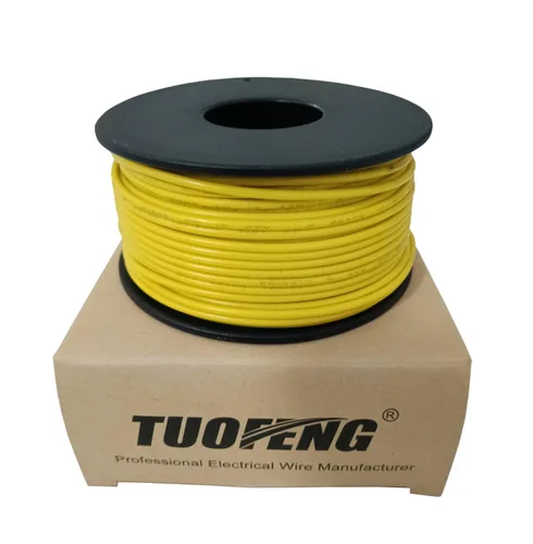 Vista 10 de TUOFENG Cable eléctrico de silicona de 22 AWG de 30 pies [15 pies negro y 15 pies rojo] 2 conductores de alambre paralelo cables de cobre estañado
