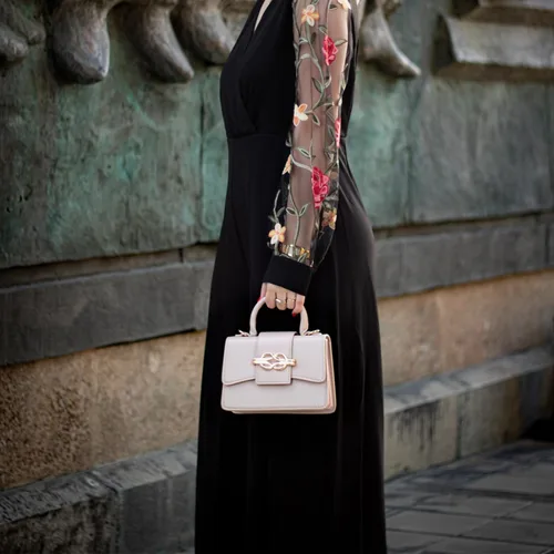 Vista 3 de Milan Chiva Monederos pequeños con asa superior para mujer, mini bolso cruzado, elegante bolso cuadrado