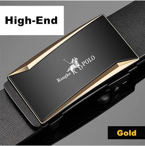 Vista 9 de Oyifan Cinturón negro para hombre, cinturón de diseñador de cuero genuino para hombre, cinturón de moda para hombre, cinturón casual para hombre