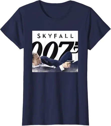 Vista 29 de Official James Bond 007 Camiseta Skyfall, Negro
