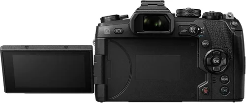 Vista 3 de Olympus OM-D E-M1 Mark II cuerpo de cámara, 20.4 megapíxeles con LCD de 3 pulgadas, negra