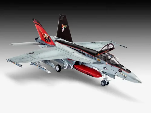 Vista 4 de Revell 03997 F/A-18E Super Hornet - Kit para modelismo