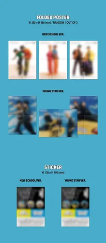 Vista 4 de Dreamus NCT DREAM - Beatbox [Photobook ver.] 2º álbum de reempaque+póster plegado+juego de tarjetas fotográficas adicionales (NEW SCHOOL ver.)