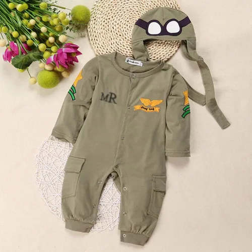 Vista 2 de LOOLY Conjunto de dos piezas para niños con gorro