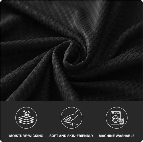 Vista 4 de Santic Ciclismo capa base para hombre Ciclismo Tank Top sin mangas Ciclismo Jersey Undershirt Chaleco de secado rápido estrella Negro-2232