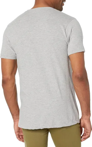 Vista 2 de STAR WARS Camiseta gráfica roja de Mickey Mouse Santa de Navidad para hombre