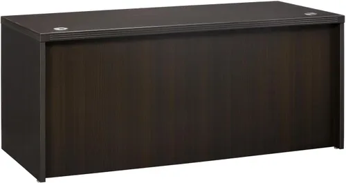 Vista 5 de Safco ARD7236LGS Aberdeen - Escritorio rectangular frontal recto, 72 pulgadas de ancho x 36 pulgadas de profundidad, color gris acero Tf