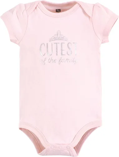 Vista 314 de Hudson Baby baby-girls Cotton Bodysuits 3-pack
