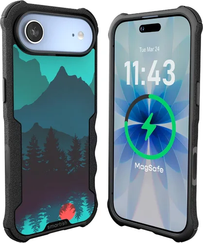 Vista 78 de Smartish Funda para iPhone 12 Pro Max Armor - Gripzilla [resistente + protectora] Funda de agarre delgada y resistente - Black Tie Affair