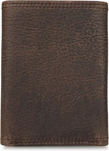 Vista 2 de Lucky Brand Men's Trifold Wallet ID Window Card Slots Genuine Leather Organization Durable Stylish