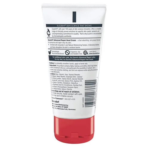 Vista 2 de Eucerin Advanced Repair Crema de manos, 2.7 onzas (paquete de 6)