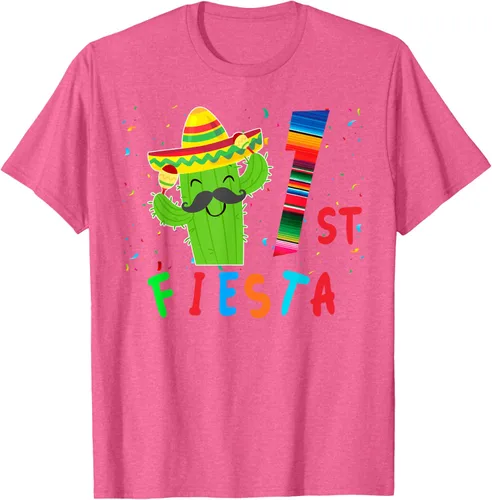 Vista 29 de Camiseta mexicana para fiesta temática de cumpleaños a juego, Negro, S